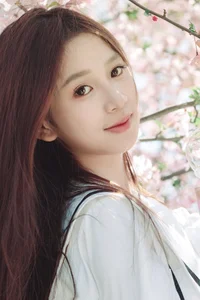 Spring Muse: Pure Elegance in JK Uniform Amidst Blossoms - image 5