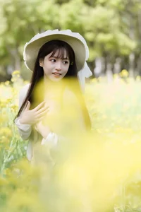 Golden Hour Glow: Ethereal Portrait Photography in Sun-Drenched Flower Fields – Art Language Vol.9109 featuring Model Xiao Yi - image 17