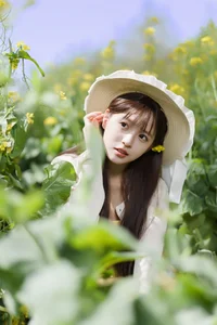 Golden Hour Glow: Ethereal Portrait Photography in Sun-Drenched Flower Fields – Art Language Vol.9109 featuring Model Xiao Yi - image 19