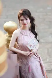 Enchanting Vietnamese Beauty: A Graceful Portrait in Modern Traditional Dress and Fan - image 5