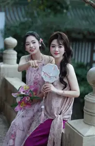 Enchanting Vietnamese Beauty: A Graceful Portrait in Modern Traditional Dress and Fan - image 15