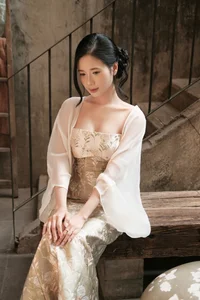Serene Beauty and Artistic Soul in a Rustic Ceramic Setting - image 0