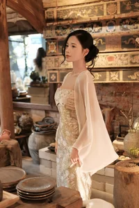 Serene Beauty and Artistic Soul in a Rustic Ceramic Setting - image 9