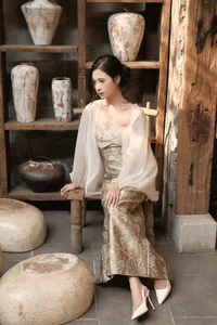 Serene Beauty and Artistic Soul in a Rustic Ceramic Setting - image 6