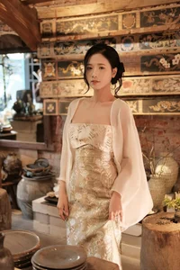 Serene Beauty and Artistic Soul in a Rustic Ceramic Setting - image 5