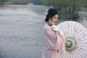 Timeless Elegance of Yi Ming in Art Language Vol.8869 - A Poetic Riverside Muse - image 21