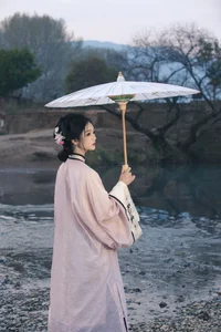 Timeless Elegance of Yi Ming in Art Language Vol.8869 - A Poetic Riverside Muse - image 10