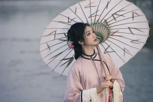 Timeless Elegance of Yi Ming in Art Language Vol.8869 - A Poetic Riverside Muse - image 17