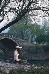 Timeless Elegance of Yi Ming in Art Language Vol.8869 - A Poetic Riverside Muse - image 16