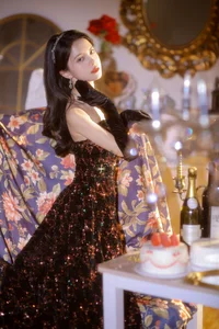 YiTuYu Art Language Vol.7625 Pa Pa Xiao Gong Zhu: A Regal and Artistic Showcase - image 13
