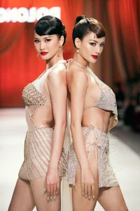 Iconic Duo Ky Duyen and Minh Trieu Reunite in a Stunning Display of High-Fashion Elegance and Glamour - image 12