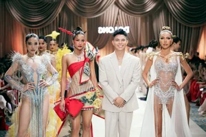 Iconic Duo Ky Duyen and Minh Trieu Reunite in a Stunning Display of High-Fashion Elegance and Glamour - image 7