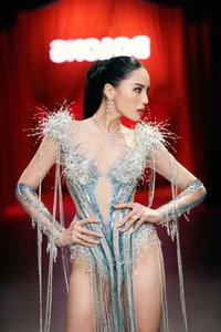Iconic Duo Ky Duyen and Minh Trieu Reunite in a Stunning Display of High-Fashion Elegance and Glamour - image 11