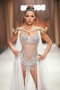 Iconic Duo Ky Duyen and Minh Trieu Reunite in a Stunning Display of High-Fashion Elegance and Glamour - image 6