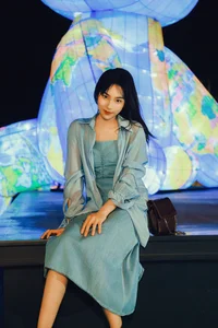 Elegant Moonlight Photography: YiTuYu Art Language Vol.9152 featuring Model Jian Xiao Cheng (44 High-Quality Images) - image 32