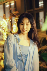 Elegant Moonlight Photography: YiTuYu Art Language Vol.9152 featuring Model Jian Xiao Cheng (44 High-Quality Images) - image 22