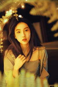 Elegant Moonlight Photography: YiTuYu Art Language Vol.9152 featuring Model Jian Xiao Cheng (44 High-Quality Images) - image 3