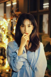 Elegant Moonlight Photography: YiTuYu Art Language Vol.9152 featuring Model Jian Xiao Cheng (44 High-Quality Images) - image 29