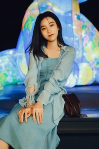 Elegant Moonlight Photography: YiTuYu Art Language Vol.9152 featuring Model Jian Xiao Cheng (44 High-Quality Images) - image 16