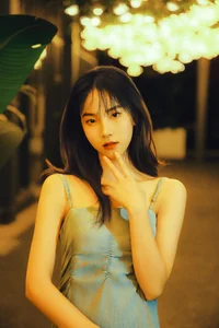 Elegant Moonlight Photography: YiTuYu Art Language Vol.9152 featuring Model Jian Xiao Cheng (44 High-Quality Images) - image 2