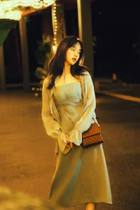 Elegant Moonlight Photography: YiTuYu Art Language Vol.9152 featuring Model Jian Xiao Cheng (44 High-Quality Images) - image 12