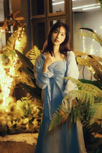 Elegant Moonlight Photography: YiTuYu Art Language Vol.9152 featuring Model Jian Xiao Cheng (44 High-Quality Images) - image 26
