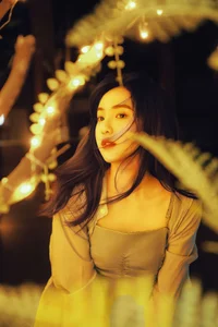 Elegant Moonlight Photography: YiTuYu Art Language Vol.9152 featuring Model Jian Xiao Cheng (44 High-Quality Images) - image 4