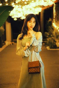 Elegant Moonlight Photography: YiTuYu Art Language Vol.9152 featuring Model Jian Xiao Cheng (44 High-Quality Images) - image 15