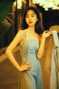 Elegant Moonlight Photography: YiTuYu Art Language Vol.9152 featuring Model Jian Xiao Cheng (44 High-Quality Images) - image 9