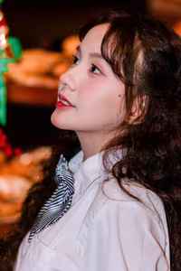 VGU No.142: Captivating Female Student in Uniform Captures Youthful Serenity - image 8
