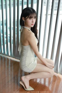 IESS Xiaobao in a Stunning Halter Neck Bodycon Dress Gallery - image 17