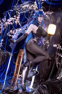 Coser Hoshilily as Azur Lane New Jersey: Enchanting Bunny Garden Beauty! - image 13