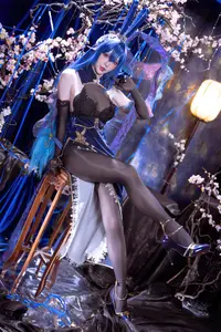 Coser Hoshilily as Azur Lane New Jersey: Enchanting Bunny Garden Beauty! - image 25