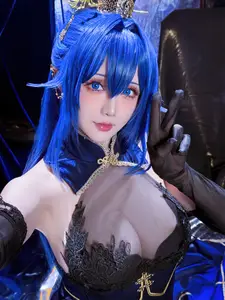 Coser Hoshilily as Azur Lane New Jersey: Enchanting Bunny Garden Beauty! - image 22
