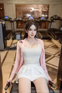 XingYan Vol.408: Li Li Sha - Elegant Beauty in Modern Fitness Style - image 1