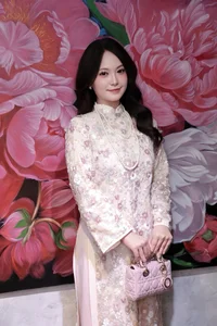 Elegant Floral Vietnamese Ao Dai - Traditional Silk Dress for Women | Authentic Cultural Fashion and Spring Style Inspiration - image 7
