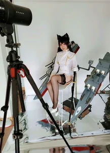 Ban Ban Zi Cosplay: Atago from Azur Lane 46P Photo Set - image 26