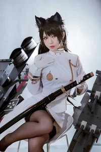 Ban Ban Zi Cosplay: Atago from Azur Lane 46P Photo Set - image 25