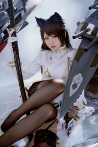 Ban Ban Zi Cosplay: Atago from Azur Lane 46P Photo Set - image 19