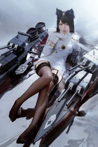 Ban Ban Zi Cosplay: Atago from Azur Lane 46P Photo Set - image 13