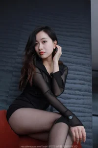 Elegant Silk Stocking Photography: IESS SXJ No.1713 Featuring Xiao Jie - image 30