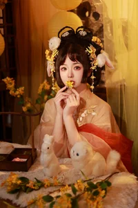 Creative Portraits: YiTuYu Art Language Vol.7669 Bu Ke Ai De He He Miao - image 4