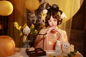 Creative Portraits: YiTuYu Art Language Vol.7669 Bu Ke Ai De He He Miao - image 7