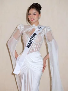 Runner-up Thu Ngan Shines with Elegant Style at Miss Intercontinental - image 2