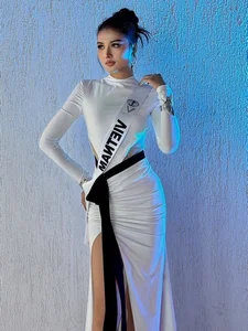 Runner-up Thu Ngan Shines with Elegant Style at Miss Intercontinental - image 6
