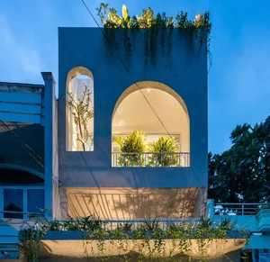 Modern Architecture in Saigon: A Nature-Integrated Townhouse Designed for Serenity - image 1