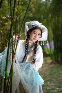 Elegant Artistic Portrait Photography: Featuring Zang Yi Tong in YiTuYu Art Language Vol.9027 Collection - image 35