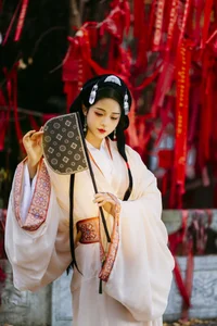 Beautiful Traditional Chinese Aesthetics: Qi Qi RY in Warring States Period Robe - YiTuYu Art Language Vol.9054 Collection - image 5