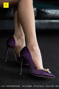 Wan Ping Purple High Heels in IESS Nth Possibility Series - image 76