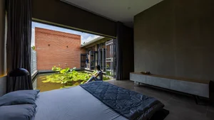 Modern 180m2 Three-Block House Design: A Peaceful Urban Escape in Ho Chi Minh City - image 0